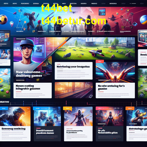 t44bet Lança Nova Categoria de Notícias para Gamers